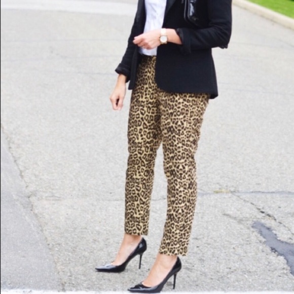 Banana Republic cheetah print pants - Picture 8 of 8